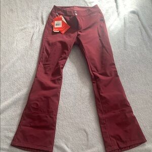 The North Face Red Boot Cut Pants